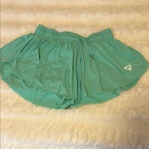 Teal Athletic Shorts